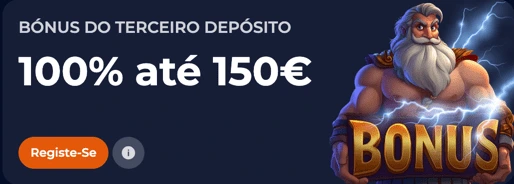 Bonus de terceiro deposito