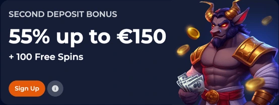 Second deposit bonus